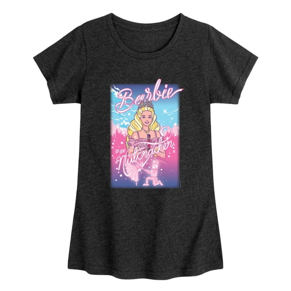 Barbie - The Nutcracker Poster Girls' Fitted Short Sleeve Graphic T-Shirt