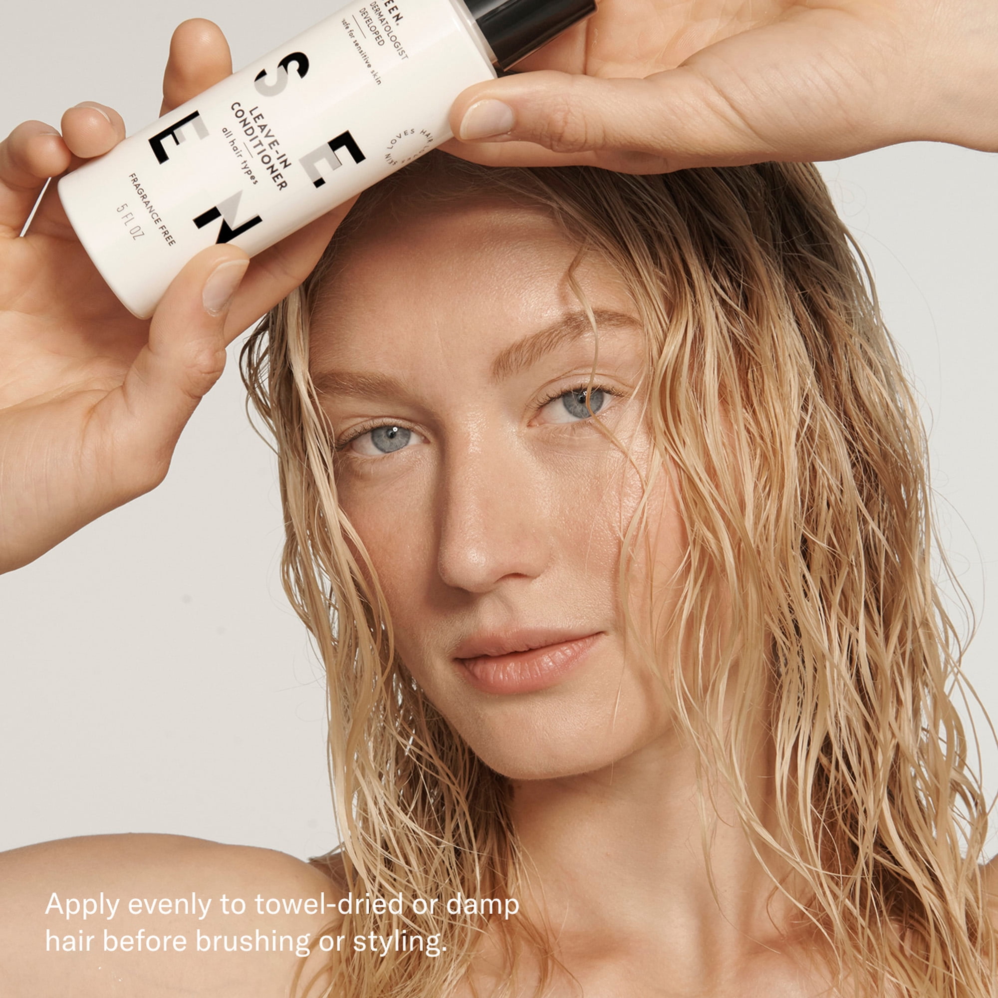SEEN Leave-In Conditioner, Fragrance Free - Leave-In Hair Conditioner & Heat Protectant - Detangles & Hydrates- Formulated without Parabens, Sulfates or Phthalate - 5 fl oz