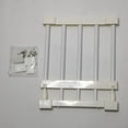 thumbnail image 3 of DOLITY Wardrobe Closet Storage Rack Layered Partition Board Shelf White 50 - 80cm White 50-80cm, 3 of 7