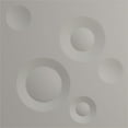 thumbnail image 5 of Ekena Millwork 11 7/8"W x 11 7/8"H Cole EnduraWall Decorative 3D Wall Panel, UltraCover Satin Blossom White (Covers 0.98 Sq. Ft.), 5 of 6