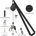 thumbnail image 2 of XIHAMA 10 Pack Retractable Badge Lanyards and ID Badge Holder, Strap Lanyard with Swivel Metal Clasp for Badge Holders, Keychains, Offices, Staff, Students, Employees, 2 of 7