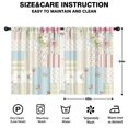 thumbnail image 2 of Blackout Kids Curtains,Pioneer Flower Floral Print Pattern Childrens Insulated Curtains Set Of 2,Bedroom Essentials,Toddler Room Decor 42"x54", 2 of 5