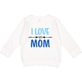 thumbnail image 2 of Inktastic I Love My Mom Mothers Day Toddler Sweatshirt, 2 of 4