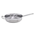 thumbnail image 1 of Winco SSET-5 12 3/8" Stainless Saute Pan, Induction Ready, 1 of 1