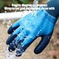 thumbnail image 5 of Pu Coated Gardening Gloves Pair Waterproof Puncture Resistant For Thorn Protection Planting Pruning Outdoor Yard Work, 5 of 6