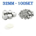 thumbnail image 2 of 100Sets 32MM Round Badge Pin Button Maker Machine DIY Making Badge Parts Manual Punch ,Beginner-Friendly, 2 of 5