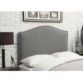 thumbnail image 5 of Home Fare Nailhead Upholstered Headboard, Full/Queen, Ash, 5 of 8