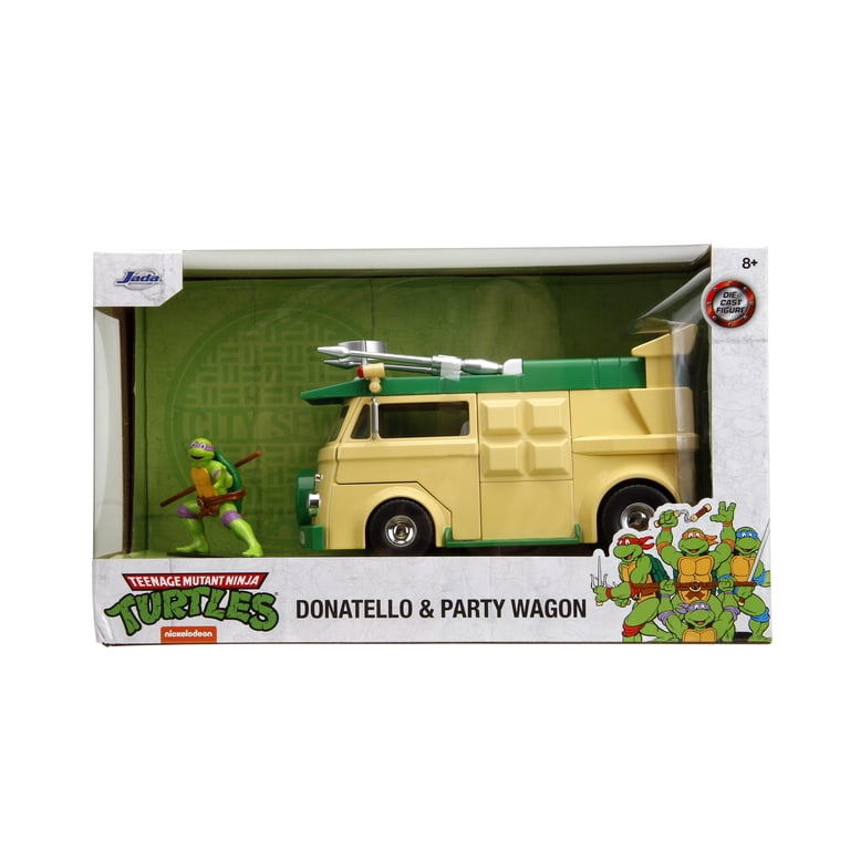 Jada Toys 1:24 TMNT Party Wagon with Donatello Figure - Walmart.com