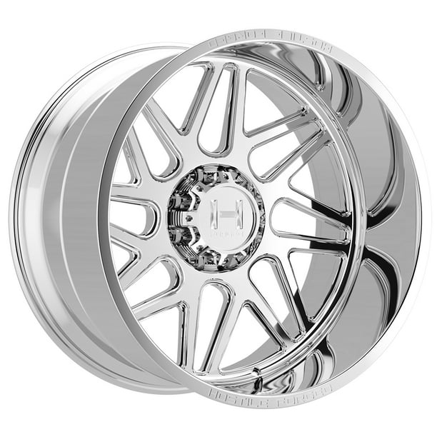 22x12 Hostile HF108 Sprocket Polished LEFT Wheel 8x180 (44mm