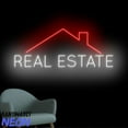 thumbnail image 2 of Handmadetneonsign Real Estate Neon Sign, Real Estate Office Wall Art, Realtor Business Wall Decor 78875, 2 of 5