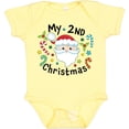 thumbnail image 3 of Inktastic My Second Christmas Santa with Candy Canes Boys or Girls Baby Bodysuit, 3 of 5