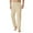 5_Khaki, variant on YOTMKGDO Mens Pants Casual, Pantalones De Hombre, Male Casual Solid Pant Short Full Length Straight Pant Short Drawstring Pocket Pant Trousers, Beige L
