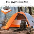 thumbnail image 2 of Winter Camping Tent - 2 Person 4 Season Tent for Snow and Cold Weather, 2 of 8