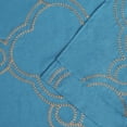 thumbnail image 3 of Superior Semi-Sheer Moroccan Printed Curtain Set of 2, 52" x 96", Aquarius, 3 of 4