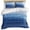 Blue, variant on 3 Piece Navy Blue Ombre Duvet Cover Set California King,Microfiber Comforter/Quilt Cover with Corner Ties and 2 Pillowcases,Modern Abstract Art Ocean Oil Painting Soft Bedding with Zipper Closure