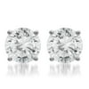 1/4 Carat T.W. Diamond Stud Earring in 14Kt White Gold