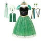 thumbnail image 4 of Disfraz de Elsa y Anna de Disney para niña, vestido de princesa para fiesta de cumpleaños, carnaval, 2023, 4 of 4