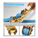 thumbnail image 2 of 2pcs Eslinga Matraca 6cm*12m 8000kg Con Ganchos Remolque AZUL, 2 of 4