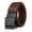 Brown, variant on Nylon Black Belt, Alloy Buckle, Wear-Resistant, Suitable For Security Inspection Scenarios, Outdoor Sports And Leisure, Gift box&nbsp; Length 120cm