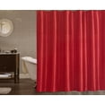 thumbnail image 4 of Serafina Home Contemporary Red Solid Print Polyester Shower Curtains, 70"x72" Washable (New Without Packaging), 4 of 4