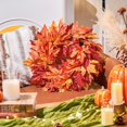 thumbnail image 5 of Guvpev 22" Fall Wreath for Front Door, Large Artificial Autumn Maple Leaf with Berries Decor for Indoor Outdoor, Thanksgiving Farmhouse Harvest Decorations, Fall Wreath Decor for Home, Mantel, Stairs, 5 of 9