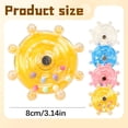 thumbnail image 3 of Bird Toys for Parakeets, Interactive Spinner Rattle Budgie Toys with Grinding Perch, Rotating Wheel Chew Parrot Toys for Medium Birds, 3 of 9