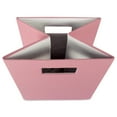 thumbnail image 2 of DII Collapsible Polyester Storage Cube, Solid, Large Square, 13x13x13", Rose, 2 of 9