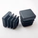thumbnail image 2 of 20 tapones para patas de silla, tapones para tubos cuadrados, negros, 2 of 5
