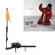 thumbnail image 4 of Caña De Pescar Portátil Plegable, ABS Con Carrete Para Pesca En Invierno Al Aire Libre, 4 of 7