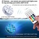 thumbnail image 5 of 4 luces de buceo LED que cambian de color con control remoto Rf, totalmente JM, 5 of 5