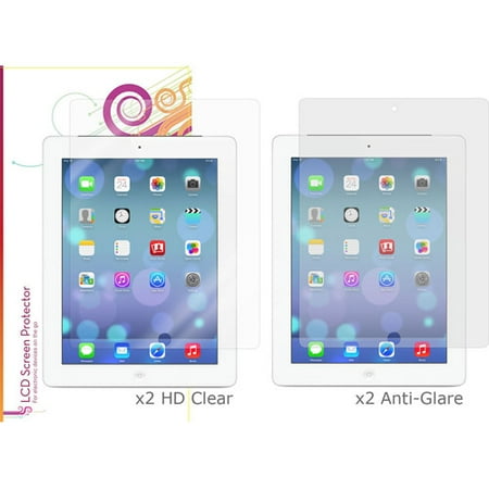 rOOCASE iPad Air 4-Pack Screen Protector Clear - iPad Air