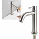thumbnail image 3 of Grifo de lavabo de baño mejorado, grifo interior de níquel cepillado con núcleo de válvula de cerámica para un rendimiento óptimo, 3 of 5