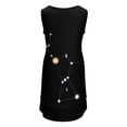 thumbnail image 3 of Constellation: Orion Sleeveless U-Neck Fake Two Piece Dress dress for women summer dress dresses summer women, 3 of 6