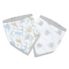 aden + anais essentials, bandana bibs, natural history 2-pack