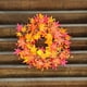 thumbnail image 5 of Corona decorativa para festivales, corona de hojas de arce artificiales, corona de hojas de arce y girasol., 5 of 6