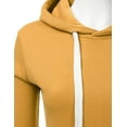 thumbnail image 4 of Doublju Women's Basic Lightweight Pullover Hoodie Sweatshirt with Plus Size, 4 of 5