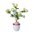 thumbnail image 2 of Aqestyerly 2.5 Colorful Easter Egg Mini Potted Plants - Indoor Tabletop Spring Decor,Holiday Centerpiece Gift Set for Easter Basket Home Party Decorations, 2 of 6