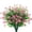 A003- Pink, variant on Artificial Fake Flowers, Magenta Faux Eucalyptus Camellias, 8 Pack Artificial Decorative Flowers, No Fade UV Resistant for Home Wedding Outdoor Garden Vase Porch Centerpiece Arrangement Decoration