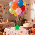 thumbnail image 3 of BotaniNest Golden Star Shaped Balloon Helium Balloon Seat For Party Event And Display, 3 of 5