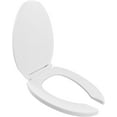 thumbnail image 7 of Centoco 820STS-001 Plastic Elongated Toilet Seat, White, 7 of 7