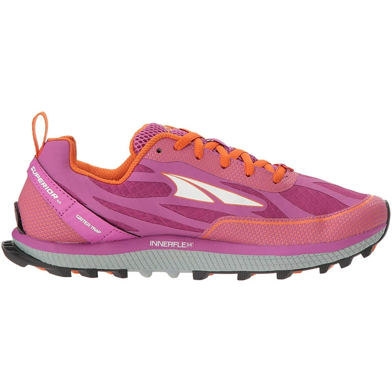 Altra Women s Superior 3.5 Lace Up Athletic Trail Running Shoes Pink 11.0M Walmart