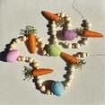 thumbnail image 5 of Jxzom Bunny Carrot Garland Cloth, Plastic, Multocolor, 100 cm, 5 of 7