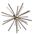 thumbnail image 5 of Brass Stainless Steel Dandelion Type Fountain Nozzle Outdoor Crystal Ball Sprinkler Pool Landscape Spray Head G1.5 Inch, 5 of 5