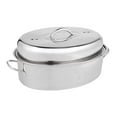 thumbnail image 1 of GUOOL Steaming Pot Baking Tray 16in with Cover Kitchen Pot Cookware Easy Carrying B, 1 of 7