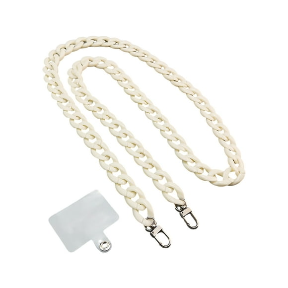 Inteprter Cadena de teléfono cruzada colgante de resina práctica y moderna manos libres con estilo regalos prácticos únicos Teléfono y Comunicación Tipo 7