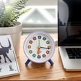 thumbnail image 2 of Unique Bargains Silent Operation Mechanical Alarm Clock Purple 3.7"L x 1.7"W x 4.1"H, 2 of 5