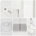 thumbnail image 2 of HonoDing 59"Modern Paper Floor Lamp, Japanese Floor Lamp with Rice Paper Lampshade, No Bulb (Square 2 Pack), 2 of 7