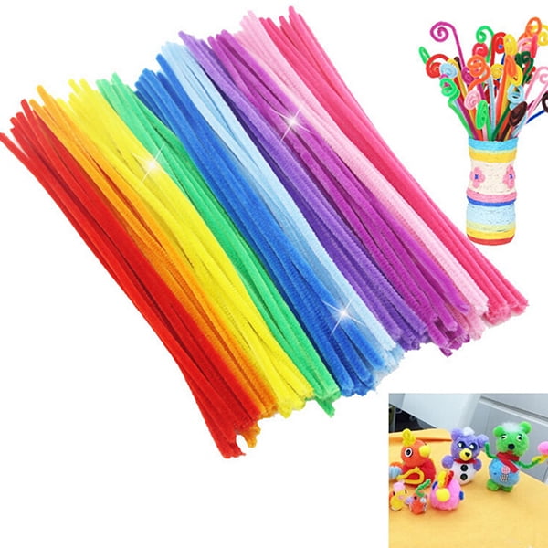 150Pcs Steams Durable Pipe Cleaners Chenille Pipe Cleaner DIY Chenille for Party 