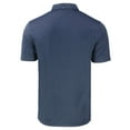 thumbnail image 3 of Men's Cutter & Buck Heather Navy LA Galaxy Forge Eco Stretch Recycled Polo, 3 of 3