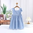 thumbnail image 3 of XXWXYD Girls Sleeveless Corduroy Casual Dress Square Neck Loose Suspender Tank Dresses Kids Toddler Play Outfit 2-10 Years Corduroy Pinafore Jumper Dresses, 3 of 3